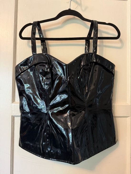 Vixen by Micheline Pitt Tops - Vixen vinyl maneater top